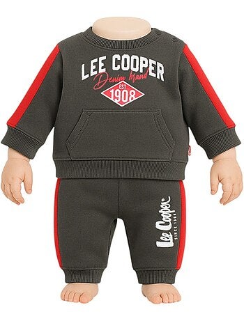 Lee cooper - ensemble sweat à capuche et pantalon de jogging imprimés