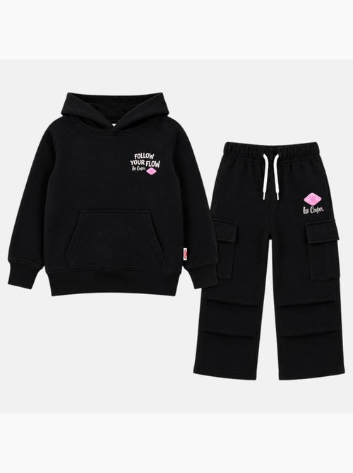 Lee cooper - ensemble sweat à capuche et pantalon de jogging - Kiabi Lee cooper - ensemble sweat à capuche et pantalon de jogging - Kiabi