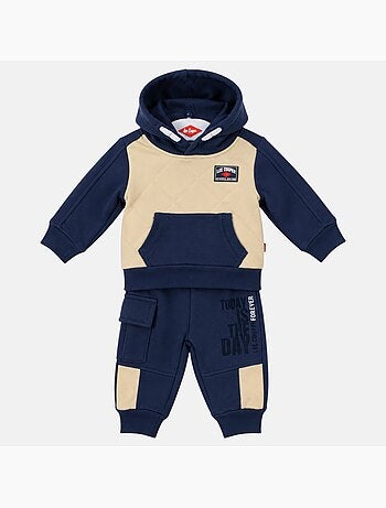 Lee cooper - ensemble sweat à capuche et pantalon de jogging, poche kangourou