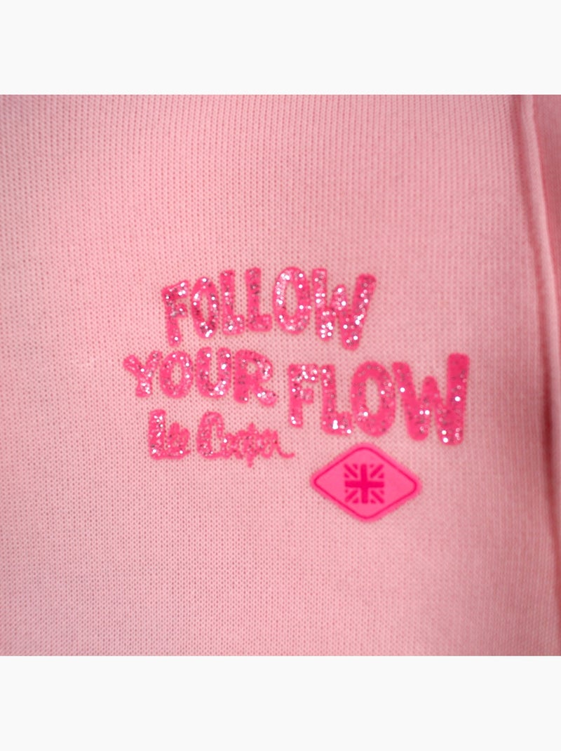 Lee cooper - ensemble sweat à capuche et pantalon de jogging Rose - Kiabi