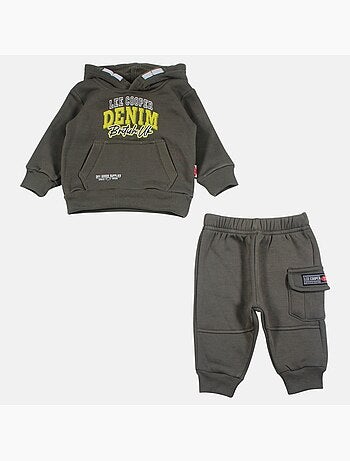 Lee cooper - ensemble sweat à capuche et pantalon garçon