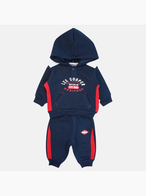 Lee Cooper - Ensemble sweat capuche et pantalon jogging bébé - Kiabi