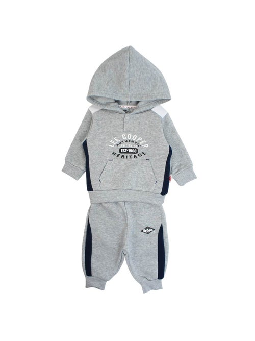 Lee Cooper - Ensemble sweat capuche et pantalon jogging bébé - Kiabi