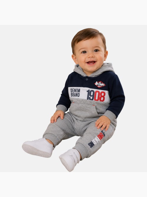 Lee Cooper - Ensemble sweat capuche et pantalon jogging bébé - Kiabi