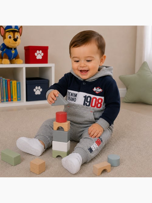 Lee Cooper - Ensemble sweat capuche et pantalon jogging bébé - Kiabi