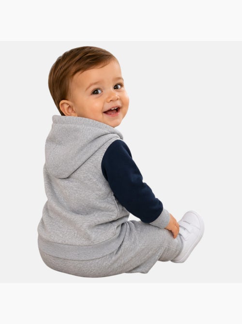 Lee Cooper - Ensemble sweat capuche et pantalon jogging bébé - Kiabi