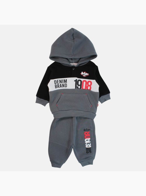 Lee Cooper - Ensemble sweat capuche et pantalon jogging bébé - Kiabi