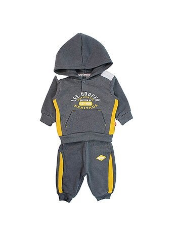 Lee Cooper - Ensemble sweat capuche et pantalon jogging bébé