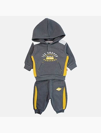 Lee Cooper - Ensemble sweat capuche et pantalon jogging bébé