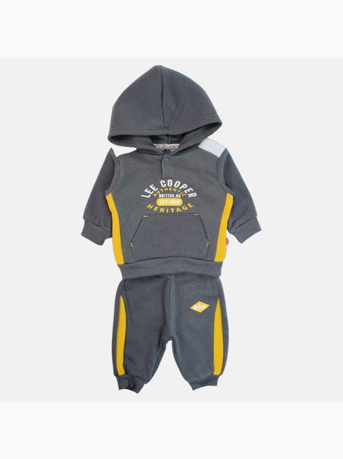 Lee Cooper - Ensemble sweat capuche et pantalon jogging bébé - Kiabi