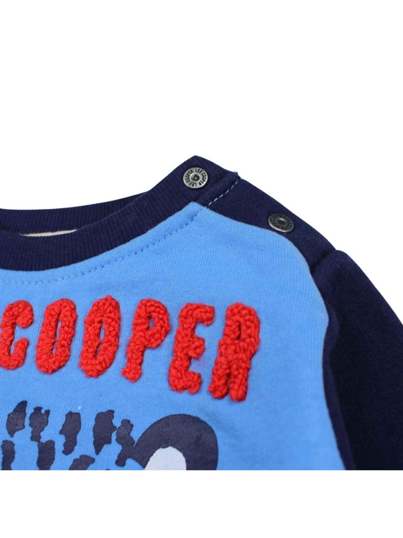 Lee Cooper - Ensemble Sweat et Pantalon bébé Lee Cooper Bleu marine - Kiabi