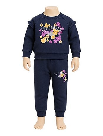 Lee Cooper - Ensemble Sweat et pantalon de Jogging bébé fille Lee Cooper