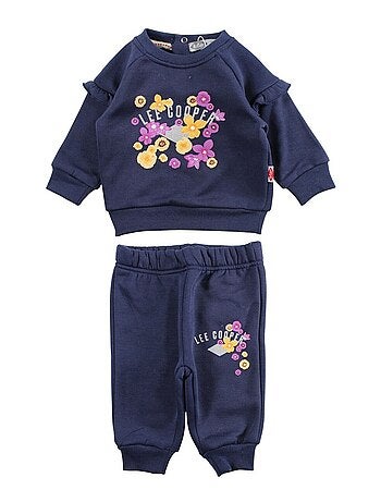Lee Cooper - Ensemble Sweat et pantalon de Jogging bébé fille Lee Cooper