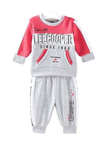 Lee Cooper - Ensemble Sweat et pantalon de jogging bébé fille Lee Cooper