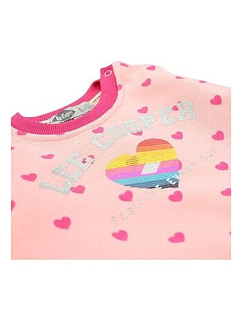 Lee Cooper - Ensemble Sweat et pantalon de Jogging bébé fille Lee Cooper