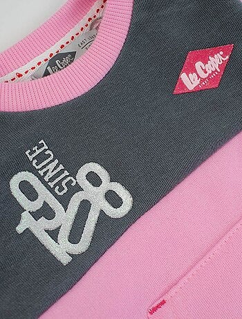 Lee Cooper - Ensemble Sweat et pantalon de Jogging bébé fille Lee Cooper