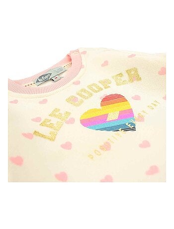 Lee Cooper - Ensemble Sweat et pantalon de Jogging bébé fille Lee Cooper