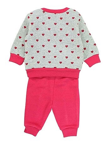 Lee Cooper - Ensemble Sweat et pantalon de Jogging bébé fille Lee Cooper