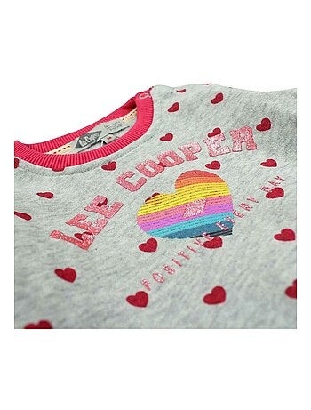 Lee Cooper - Ensemble Sweat et pantalon de Jogging bébé fille Lee Cooper