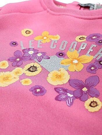 Lee Cooper - Ensemble Sweat et pantalon de Jogging bébé fille Lee Cooper