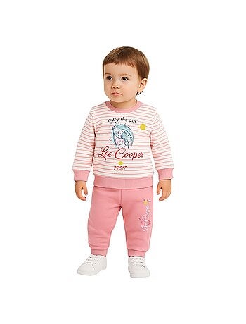 Lee Cooper - Ensemble Sweat et pantalon de Jogging bébé fille