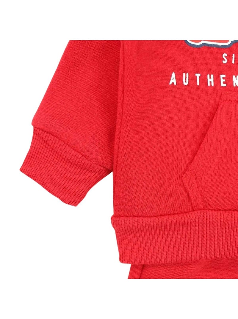 Lee Cooper - Ensemble Sweat et pantalon de Jogging bébé Lee Cooper Rouge - Kiabi