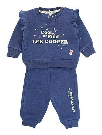 Lee Cooper - Ensemble ​​Sweat pantalon bébé fille Imprimé Lee Cooper