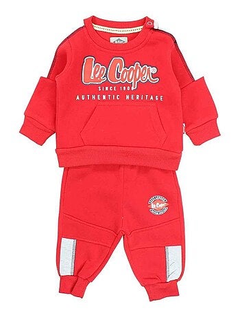 Lee Cooper - Ensemble ​​Sweat pantalon bébé garçon Imprimé Lee Cooper