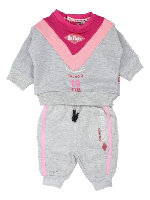 Lee Cooper - Ensemble ​​Sweat pantalon Imprimé Logo - Kiabi