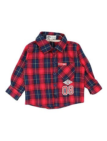 Lee Cooper - Ensemble T-shirt avec Chemise et Pantalon bébé Lee Cooper