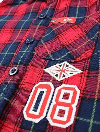 Lee Cooper - Ensemble T-shirt avec Chemise et Pantalon bébé Lee Cooper