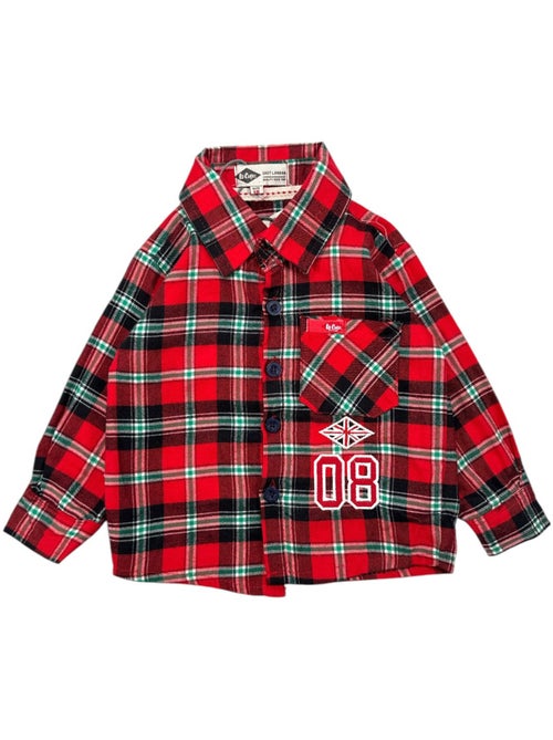 Lee Cooper - Ensemble T-shirt avec Chemise et Pantalon bébé Lee Cooper - Kiabi