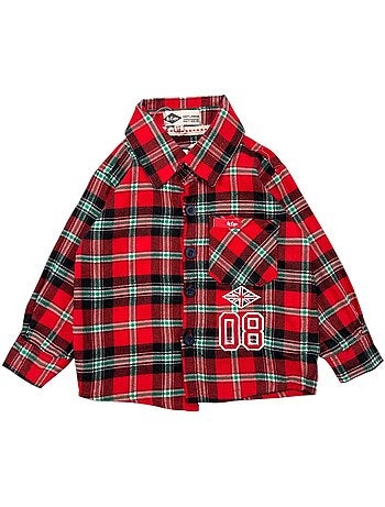 Lee Cooper - Ensemble T-shirt avec Chemise et Pantalon bébé