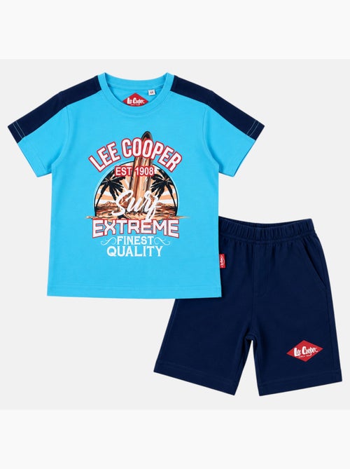 Lee Cooper - Ensemble t-shirt avec motif et short Garçon - Kiabi Lee Cooper - Ensemble t-shirt avec motif et short Garçon - Kiabi