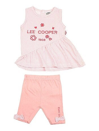 Lee Cooper - Ensemble T-shirt et Legging bébé Lee Cooper