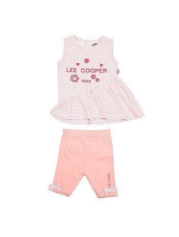 Lee Cooper - Ensemble T-shirt et Legging bébé