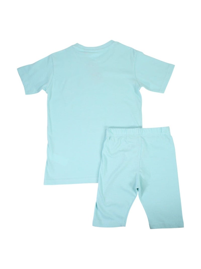 Lee Cooper - Ensemble T-shirt et Legging Lee Cooper Bleu - Kiabi