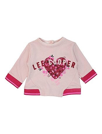 Lee Cooper - Ensemble T-shirt et pantalon avec la veste à capuche bébé fille Lee Cooper