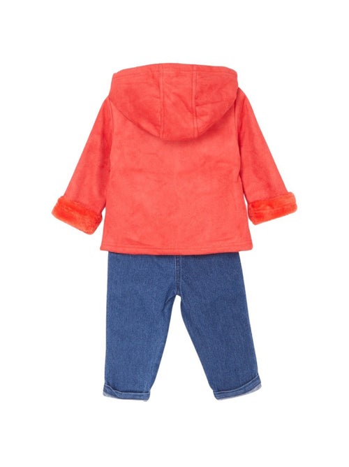 Lee Cooper - Ensemble T-shirt et pantalon avec la veste à capuche bebe - Kiabi