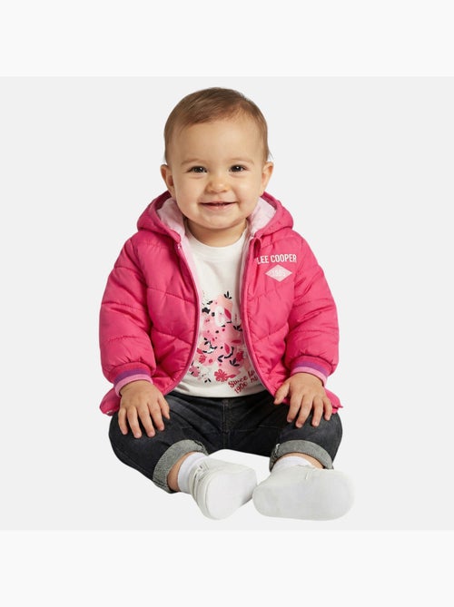Lee Cooper - Ensemble T-shirt et pantalon avec la veste à capuche bebe - Kiabi
