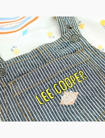 Lee Cooper - Ensemble t-shirt et salopette bébé garçon