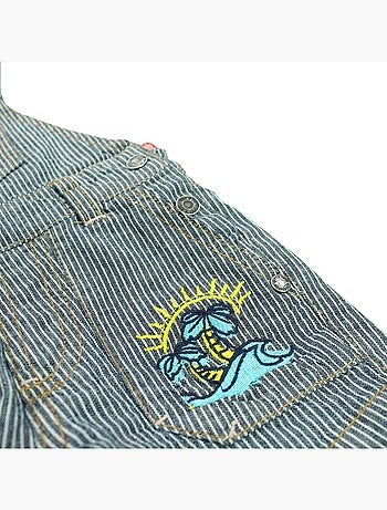 Lee Cooper - Ensemble t-shirt et salopette bébé garçon