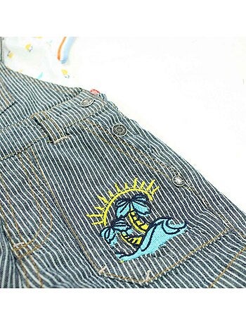 Lee Cooper - Ensemble t-shirt et salopette bébé garçon