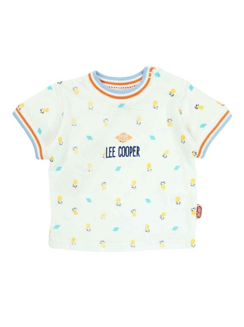 Lee Cooper - Ensemble t-shirt et salopette bébé garçon - Kiabi