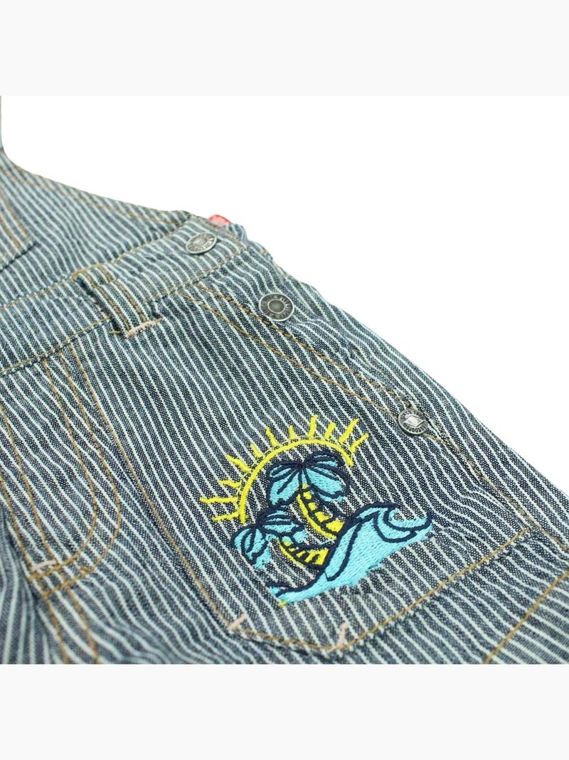 Lee Cooper - Ensemble t-shirt et salopette bébé garçon Blanc - Kiabi