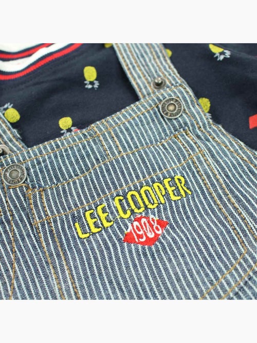 Lee Cooper - Ensemble t-shirt et salopette bébé garçon - Kiabi