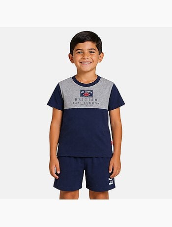 Lee cooper - ensemble t-shirt et short assorti