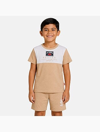 Lee Cooper - Ensemble t-shirt et short assorti Garçon
