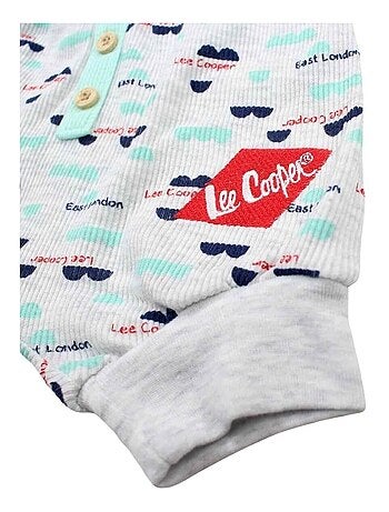 Lee Cooper - Ensemble T-shirt et Short avec Bonnet bébé Lee Cooper