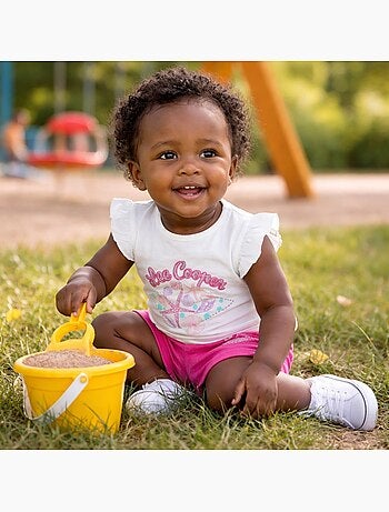 Lee Cooper - Ensemble T-shirt et Short bébé